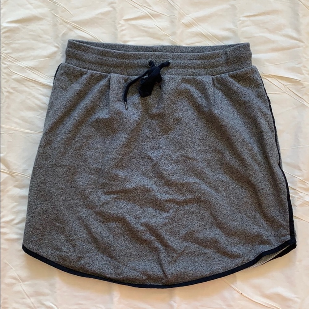 Madewell French terry skirt